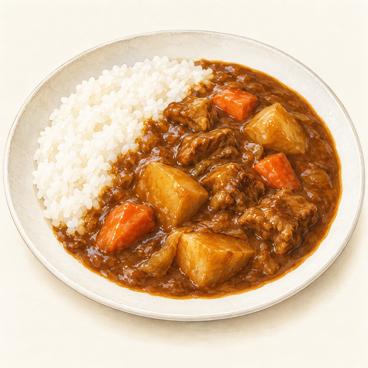 日本のカレーライス